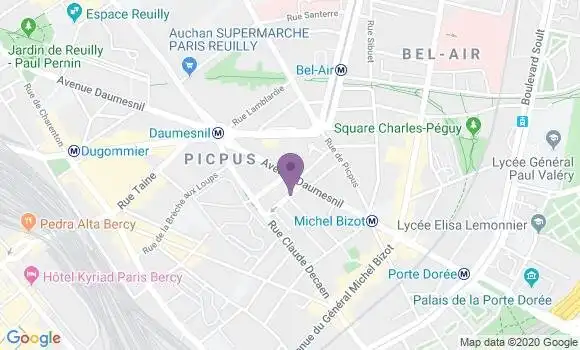 Localisation Mizermont Julien