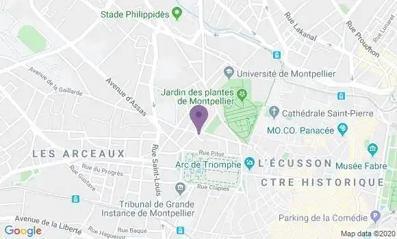 Localisation Vidal Maguelone