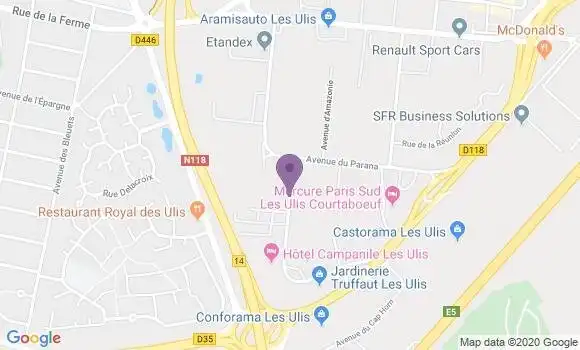 Localisation Ferran Thomas