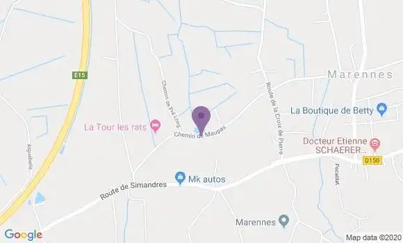 Localisation Raymond Sophie