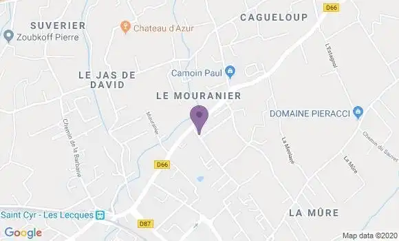 Localisation Pons Toumoureine