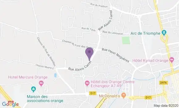Localisation Delestan Laurence