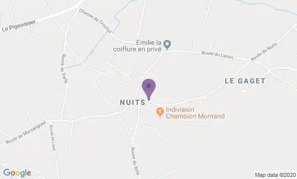 Localisation Buisson Benoît
