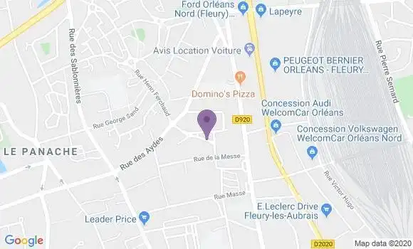 Localisation Chevalier Nicolas