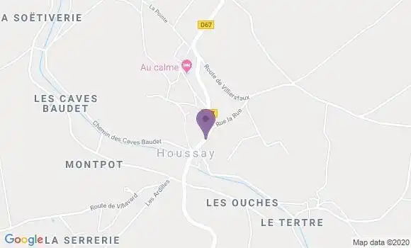 Localisation Marie Bagot Christine