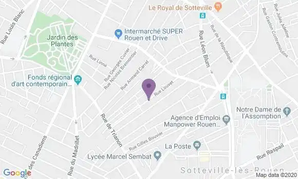 Localisation Berville Jean Hugues