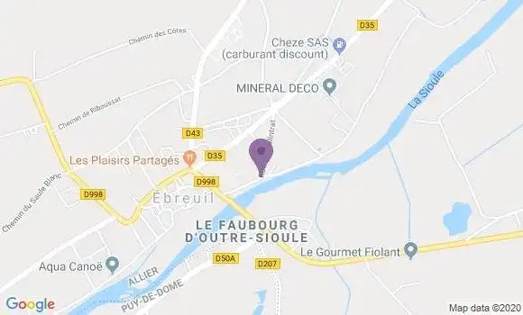 Localisation Chevalier Murielle