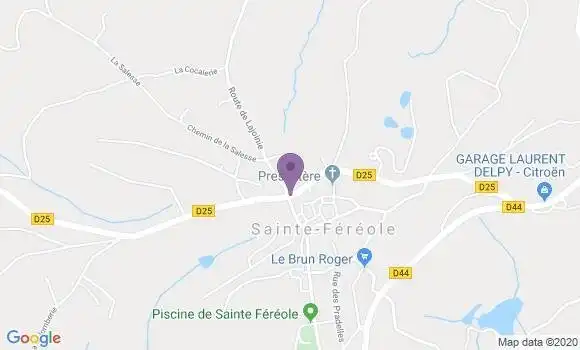 Localisation Planchot Jacqueline