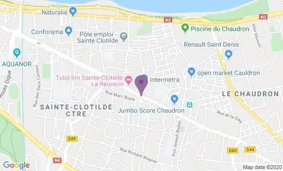 Localisation Marais Tessier Patricia