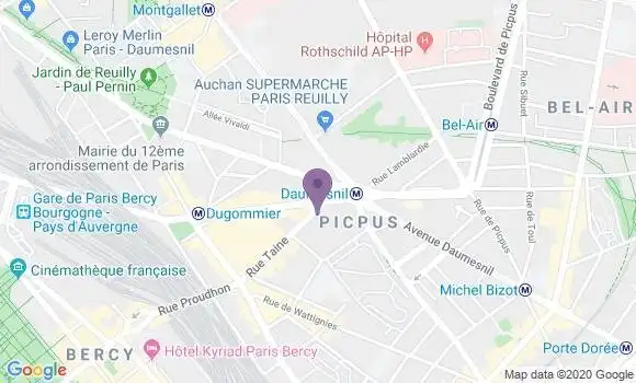 Localisation Courcelle Camille