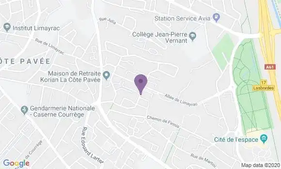 Localisation Ishac Muriel
