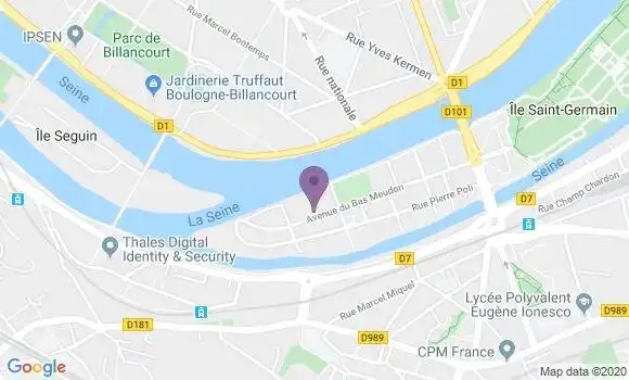 Localisation Jousse Xavier