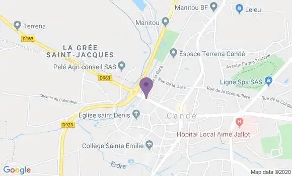 Localisation Brunet Thierry