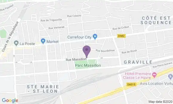 Localisation Albert Eric