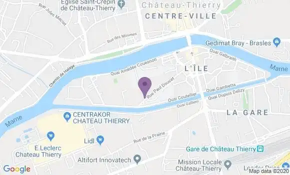 Localisation Cosson Antoine