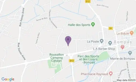 Localisation Maurice Jean Marc