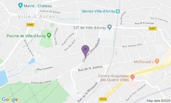 Localisation Bernhard Marine