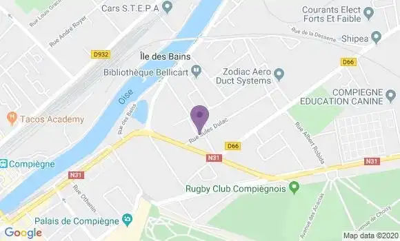 Localisation Poulain Patricia