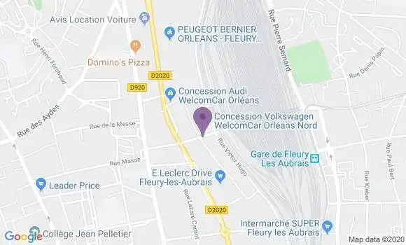 Localisation Jolivet Catherine