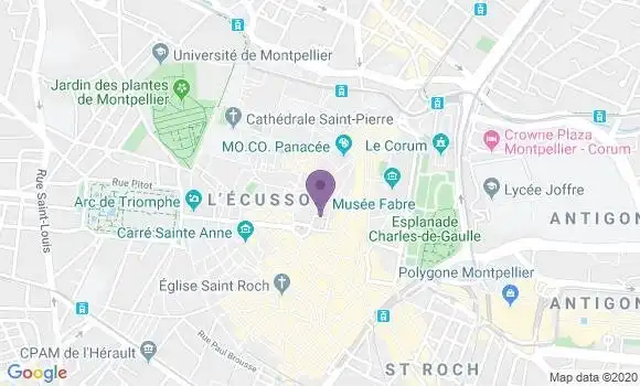 Localisation Braillon Isabelle