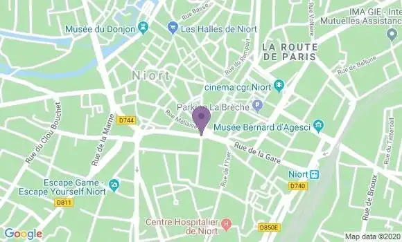 Localisation Champetier de Ribes Clotilde