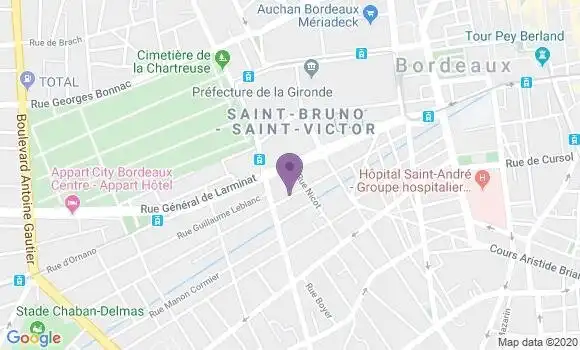 Localisation Boubeaud Gaël