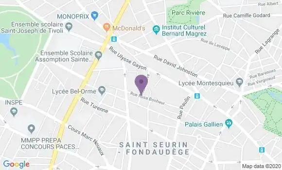 Localisation Lot Thuillier Caroline
