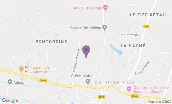 Localisation Menard Fabien