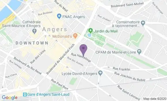 Localisation Pouget Sandrine