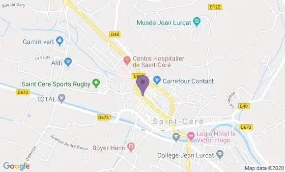 Localisation Sanderson Rodolphe