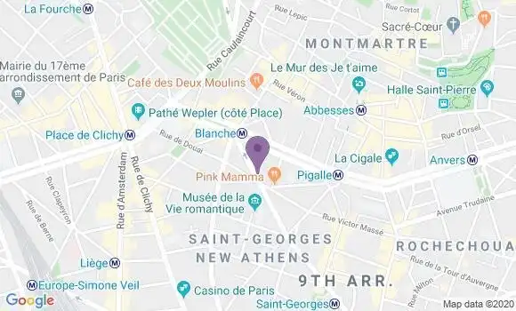 Localisation Raes Vincent
