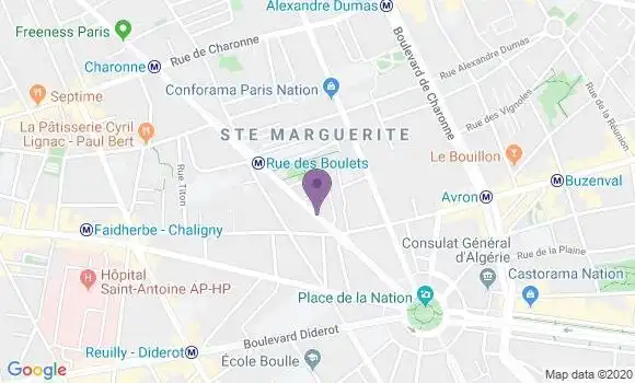 Localisation Favret Denis