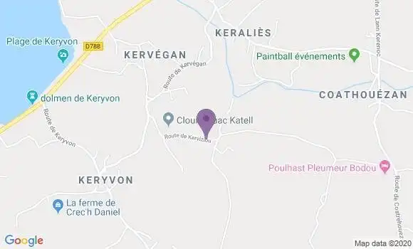 Localisation Delius Christian