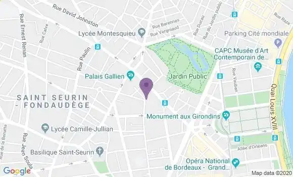 Localisation Fabas Bastien