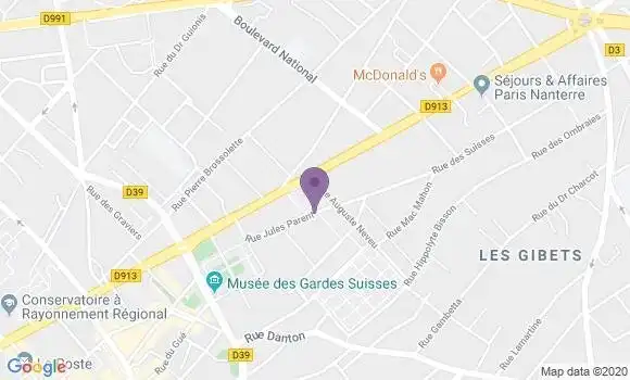 Localisation Pairault Nicolas