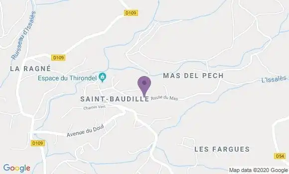 Localisation Audouit Jessica