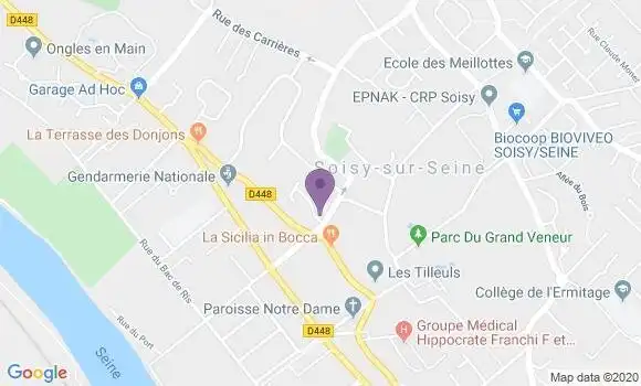 Localisation Nadjar Sandrine