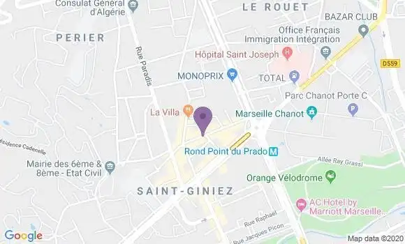 Localisation Semichon Agathe