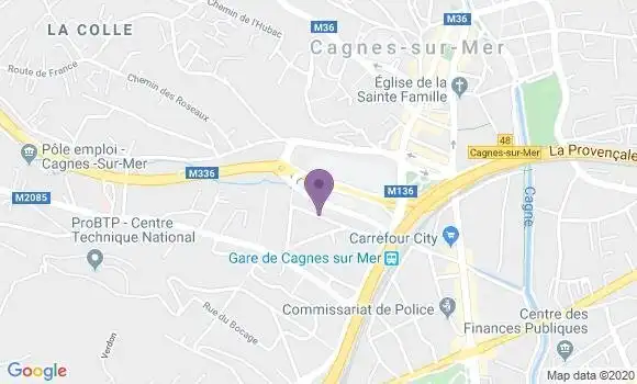 Localisation Delage Sophie