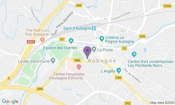 Localisation Castaner Michel