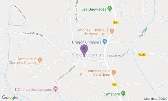 Localisation Bacquet Daniel