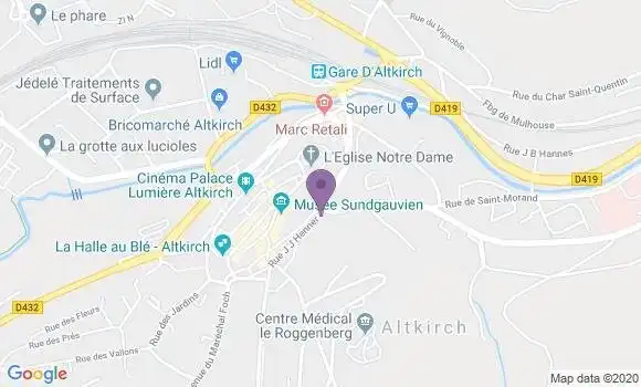 Localisation Juen Michel