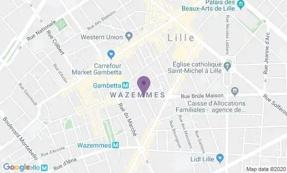 Localisation Popieul Bruno