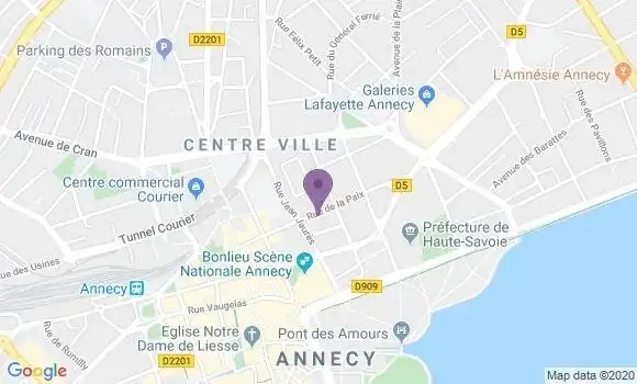 Localisation Bossi Jean Pierre