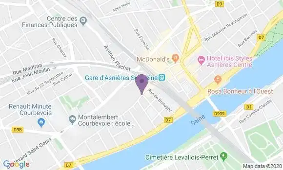 Localisation Millet Marion