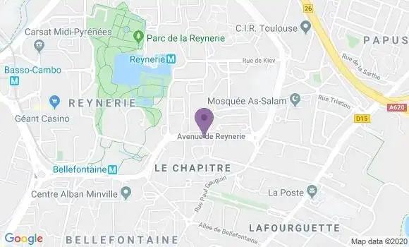 Localisation Favarel Françoise
