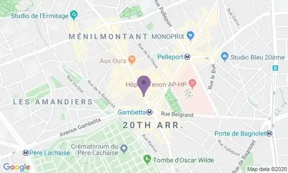 Localisation Daumas Christophe