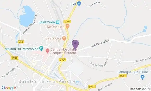 Localisation Doussinaud Alain