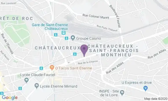 Localisation Paulet David