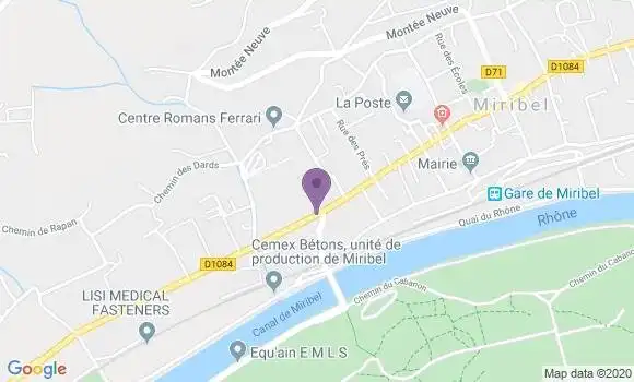 Localisation Lalevee Françoise